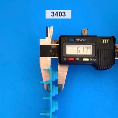 ALESIS VI49 AKAI MPK 25 Midi Keyboard Part: 13-Key Conductive Pad Contact Strip image 8