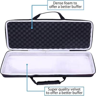 Hard Case for Native Instruments Komplete Kontrol M32 Controller Keyboard-Travel Protective Carrying Storage Bag image 2