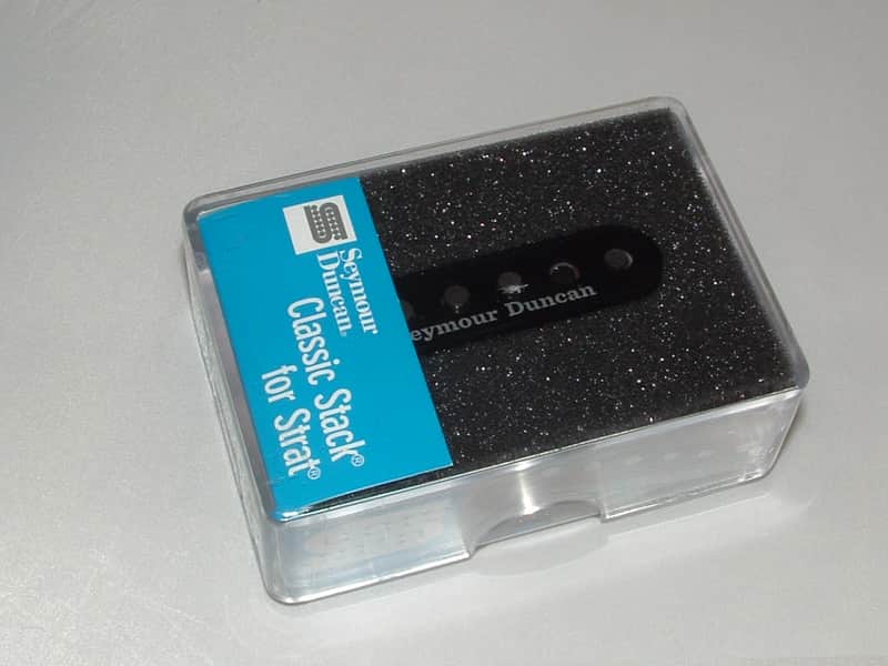 Seymour Duncan STK-S1b Classic Stack Strat Bridge Pickup (Black) New image 1