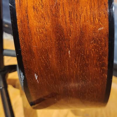 Vintage 1960s Estrada FS-5 Acoustic Guitar Natural-GOOD Tone-Repaired Headstock image 12