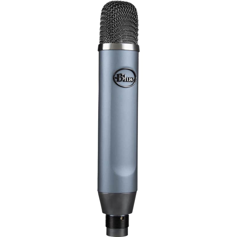 Logitech for Creators Blue Ember XLR Condenser Microphone for Studio - Blue image 1