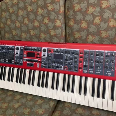 Nord Stage 3 HP76 Hammer Action Portable 76-Key Digital Piano 2017 - Present - Red