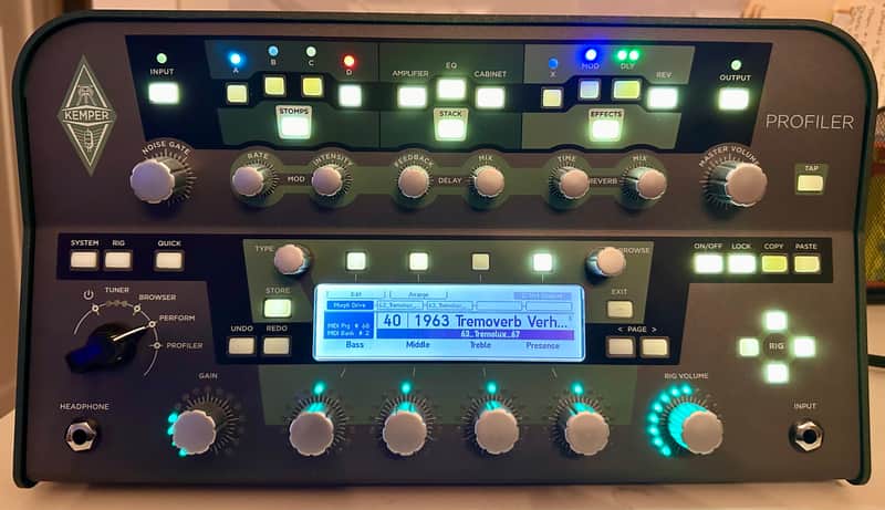 Kemper Amps Profiler Head + Bag + Thousands of commercial profiles image 1
