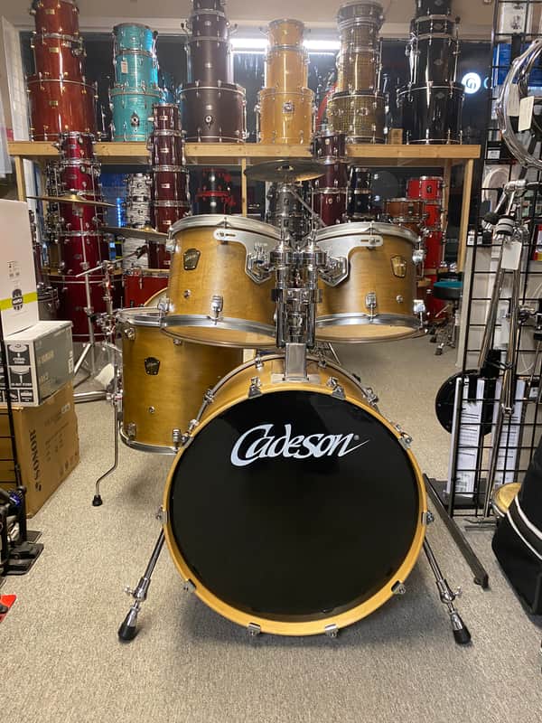 Cadeson Studio Maple Natural Satin Drum Set image 1