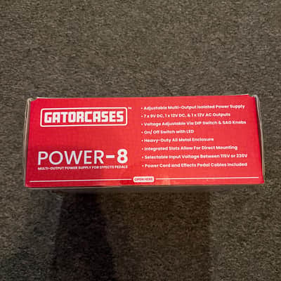 Gator GTR-PWR-8 Power Supply With 8 Isolated Outputs image 5