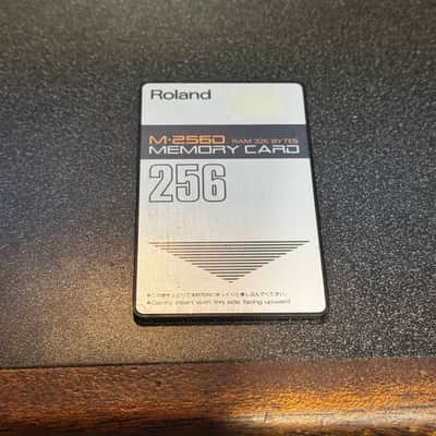 Roland M-256D Memory Card D-50 image 2
