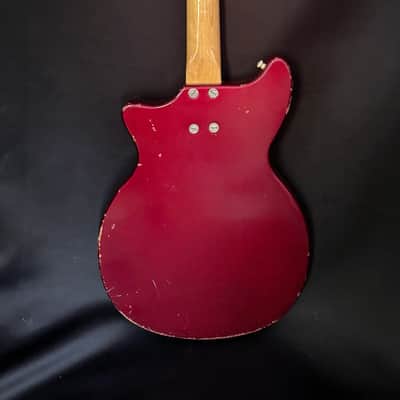 Premier Multivox Royalist Guitar - Maple Neck, Original Finish - Well Padded Gig Bag - 1962 image 6