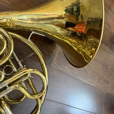 C. G. Conn 6D Double French horn. Made in USA image 4