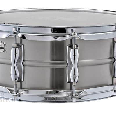 Yamaha RECORDING CUSTOM Stainless Steel 14 x 5.5 Snare Drum (RLS-1455) IN STOCK! image 1