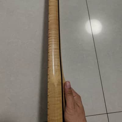 Flamed Maple ST Guitar Neck, 22-Frets image 8