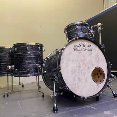 SJC Custom Black Oyster - 12x8 / 16x16 / 18x16/ 22x18 image 2