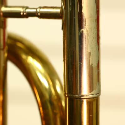 C.G. Conn Ltd. 72H Bass Trombone 1960-1961 - Lacquered Brass image 6