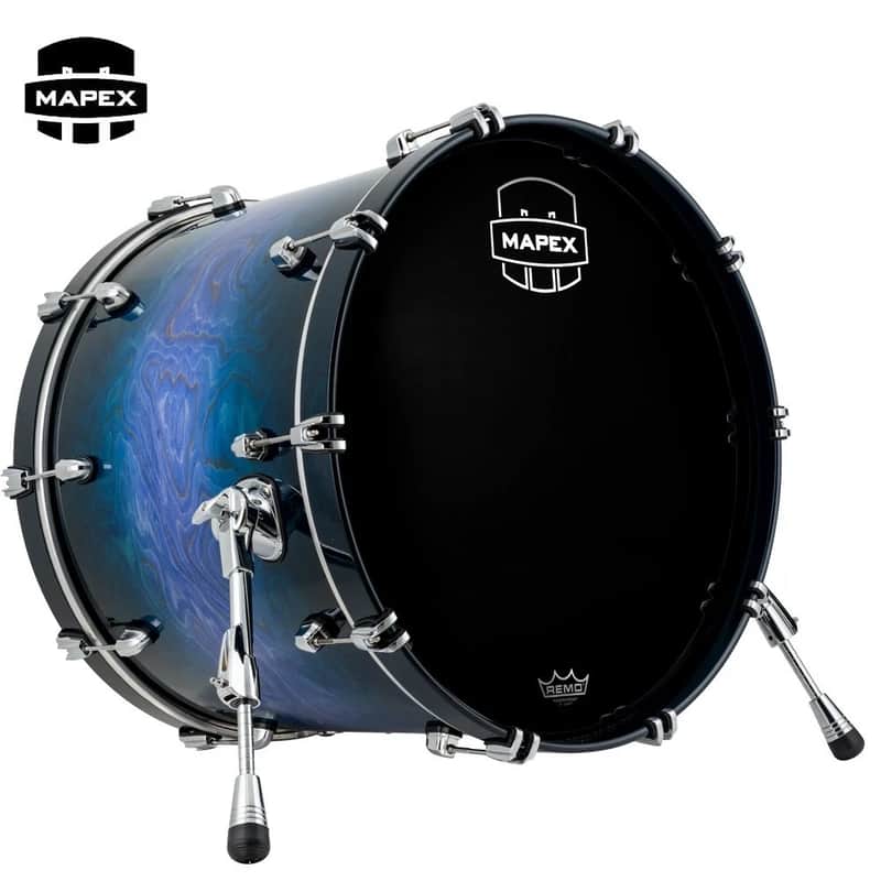 Mapex Saturn VI Bass Drum 20x16 (Without Bass Drum Mount) - Cobalt Burst image 1