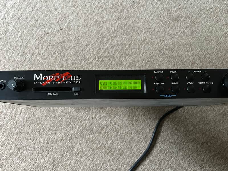 E-MU Systems Morpheus 32-Voice Z-Plane Synthesizer 1993 - Black image 1