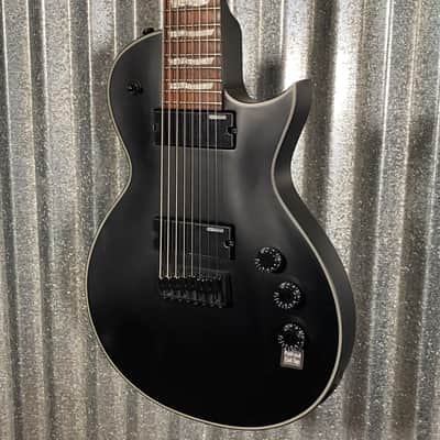 ESP LTD EC-258 8 String Black Satin Guitar EC258BLKS #1577 Used image 5