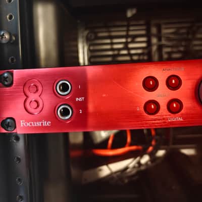 Focusrite Red 8Line Thunderbolt Audio Interface 2020 - Present - Red image 2