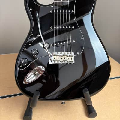 Squier Stratocaster "Silver Series" made in Japan  1993-94 - Left Handed - Black image 6