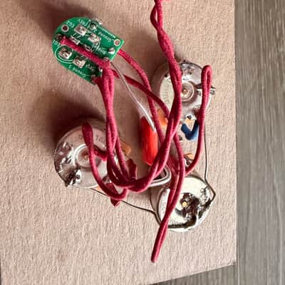 Gunstreet GUNSTREET 67 FLYING V HAND-WIRED WIRING HARNESS - 50s 2026 image 2