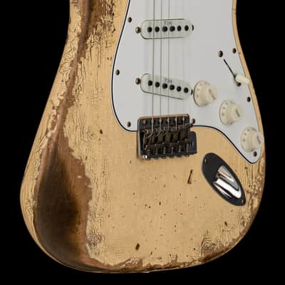 Fender Custom Shop Yngwie Malmsteen Signature Stratocaster Heavy Relic - Vintage White #40437 image 6