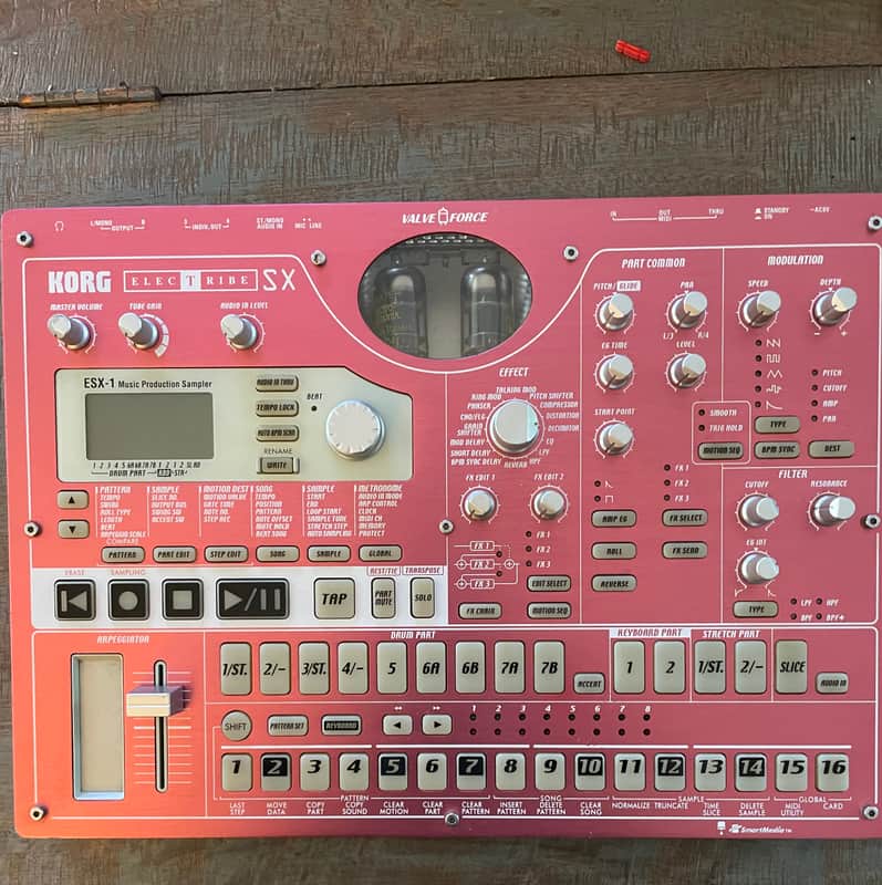 Korg Electribe-SX ESX-1 Music Production Sampler 2000s - Red image 1