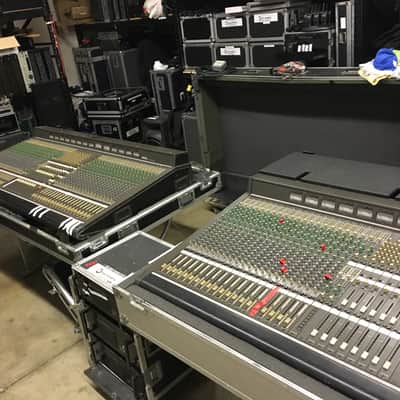 Yamaha PM-3000C LOT - (2) 40-ch consoles, (5) power supplies, spare parts, manuals image 1