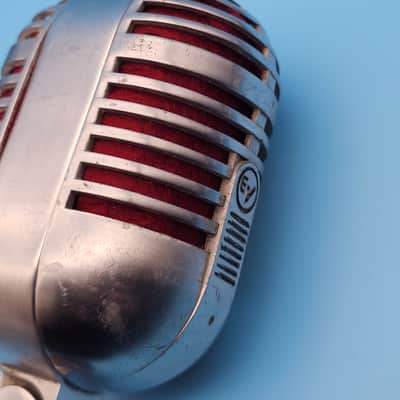 ☆Vintage 1940s Electro-Voice 726 Cardyne I Cardioid Dynamic Microphone - 731 725 Chrome 55 55S Fatboy Elvis EV Variant image 2