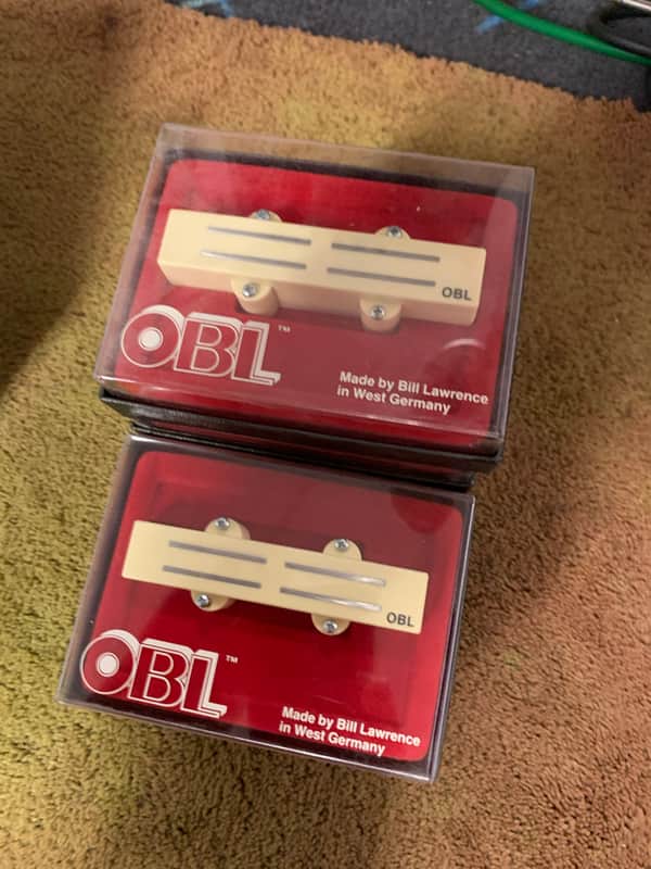 OBL Bill Lawrence L-80 JB Pickup NOS Late 80's Creme image 1