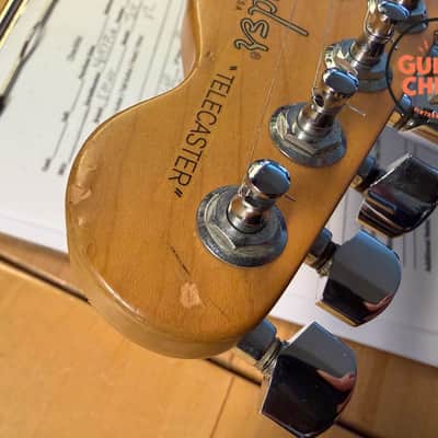 1996 Fender Telecaster Plus V2 Antique Burst Lace Sensor Tweed HSC image 13