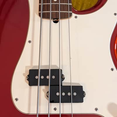 Fender American Standard Precision Bass with Rosewood Fretboard 2008 - Candy Cola image 9