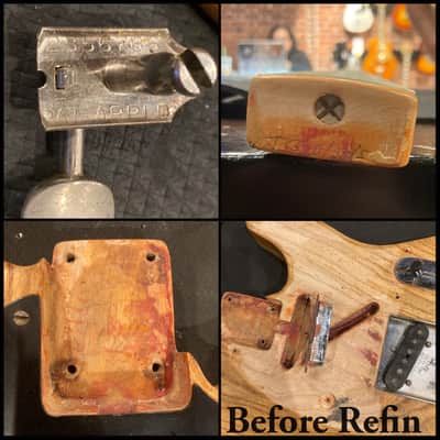 Fender Pre CBS Telecaster Butterscotch Blonde Relic Refin by Joe Riggio 1952 w/Hardshell Case image 16