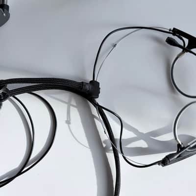 DPA DPA Microphones 4560 CORE+ Binaural Headset Microphone + DPA Microphones DAD6001 image 2