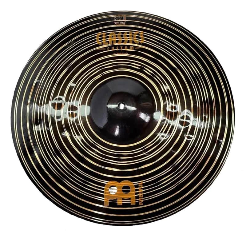 Used Meinl Classics Custom Dark Crash Cymbal 16" - Very Good image 1
