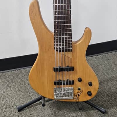 1994 Washburn XB-600R/NM Bass – Natural – EMG Preamp image 1