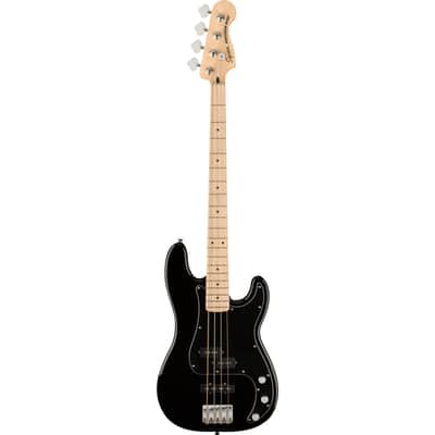 Squier Affinity Series Precision Bass PJ MN Black - 4-String Electric Bass image 1