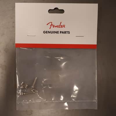 Fender Vintage-Style Stratocaster String Guides (2) (Chrome) image 1