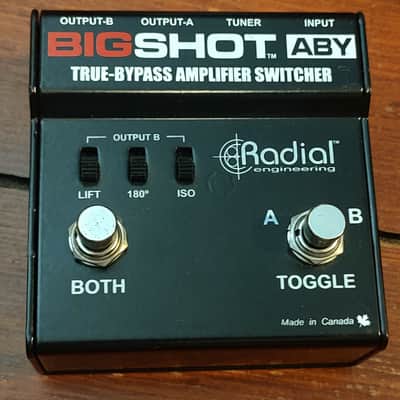 Radial Engineering BigShot ABY Passive True-Bypass Amp Switcher image 1