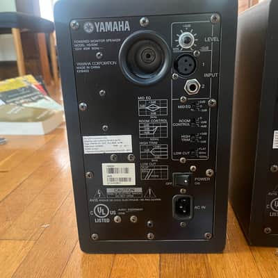 Yamaha HS50M Powered Studio Monitor (Pair) 2010s - Black image 6