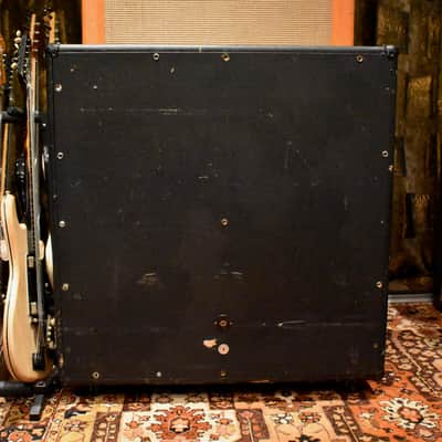 Vintage 1970s Simms Watts AP100 100w 4x12 Amplifier Cabinet Goodmans & Celestion image 6