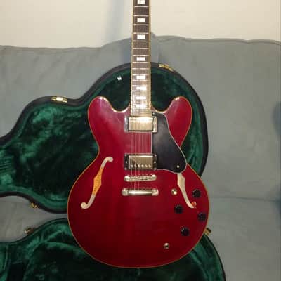 ESP Edwards E-SA-125 LTS  - SemiHollow Body Like Gibson ES335 - Upgrades image 1