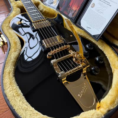 2025 Epiphone Joe Bonamassa ‘59 Les Paul Custom Bigsby - Antique Ebony image 1