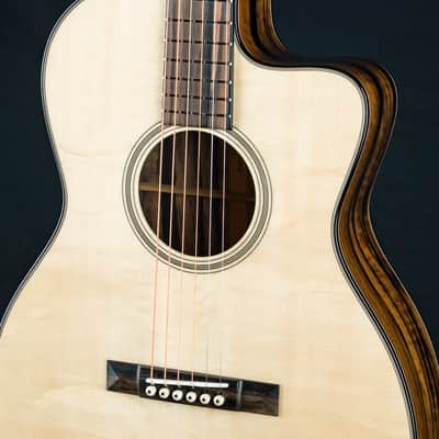 Bourgeois OMSC 50th Anniversary Limited Edition Macassar Ebony and Bearclaw Italian Spruce #3 of 5 NEW image 6