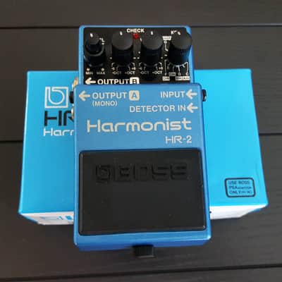 Boss HR-2 Harmonist (Pink Label) 1994 - 1999 - Blue image 1