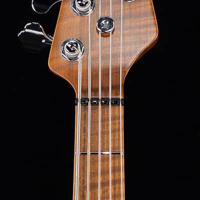 Music Man Stingray 5 Roasted Flame Maple Neck 5H Limited Edition Lightweight! image 4