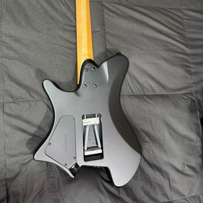 Strandberg Salen Classic NX 6 Tremolo Electric Guitar (Black Granite) with Hard Case, Gig Bag, & Accessories image 4