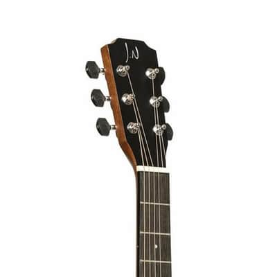 JN Guitars Glencairn Series Acoustic Electric Guitar w/ Gig Bag - Natural image 7