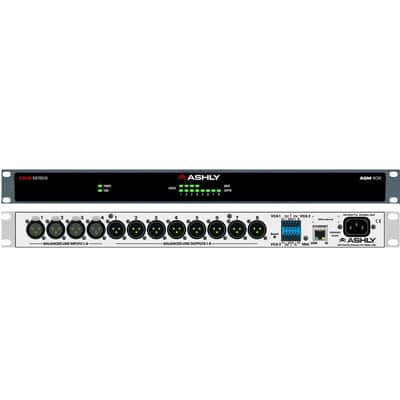 ASHLY AQM408 Next Generation Networked Speaker Processor Zone Mixer image 1