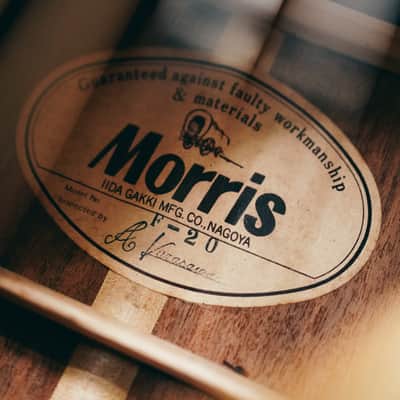 1978 Morris F-20 - Made in Japan | Vintage OM Body | Good Condition image 3