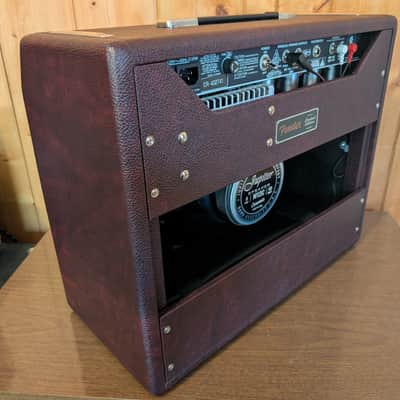 Fender '65 Princeton Reverb Reissue FSR Limited Edition Bordeaux Reserve 1x12" with Jupiter M12C image 7