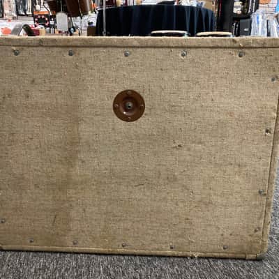Consignment- Unknown Tweed 2 x 12 Cab with Altec 417-8H Speakers (J. Anderson) image 5