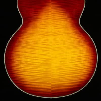 D'Angelico Excel EXL-1 Dark Iced Tea Burst Demo (587) image 4